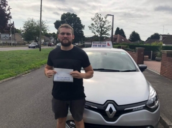 Couldn´t recommend Shaun enough, fantastic driving instructor and good guy. <br />
<br />
Made me feel confident driving and test ready, passed with just 'two' driving faults. Thank you Shaun! - Passed Thursday 23rd August 2018.