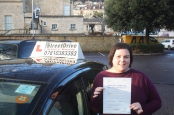 Congratulations to “Carina Tanner” who passed her test today at Chippenham DTC, just “THREE” driving faults, fantastic effort, very well done.<br />
<br />
Congratulations from your instructor “Philip” and ALL of us at StreetDrive (School of Motoring), drive safely and take care - Passed Monday 4th February 2019.