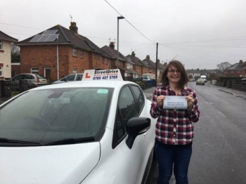 We are delighted for ”Kerrie Knights' who passed the new “SatNav” driving test today at Poole DTC, fantastic news.<br />
<br />

<br />
<br />
Well done from your instructor 'Louise' and ALL of us at StreetDrive (School of Motoring), may we wish you many years of safe driving - Passed Wednesday 24th January 2018.