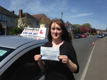 I had a brilliant experience with my very professional and helpful instructor I will certainly be recommending StreetDrive to all my friends<br />
<br />

<br />
<br />
I Past first time with Shaun and couldnacute;t have asked for anymore 1010 - Laura Morgan - 4 May 2016