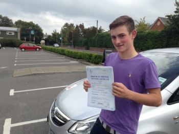 Congratulations 'Rory Doolan' who passed his driving test 1st attempt with just 5 driving faults today at Chippenham test centre. <br />
<br />
Well done from your instructor 'Philip' and everyone at StreetDrive (SoM) - Passed Thursday 14th June 2018.