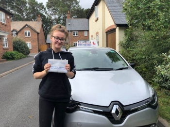 I passed with only 3 driving faults, so happy! Such a great instructor!!<br />
<br />
Would very highly recommend 'Shaun' and StreetDrive to all my family & friends, and anyone wanting a first class service - Passed Tuesday 18th September 2018.