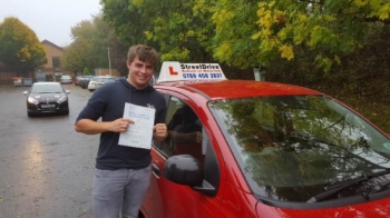 Congratulations to “Thomas Fitzgerald” for passing his driving test at Chippenham DTC, fantastic result.<br />
<br />
Well done from your instructor “Bradley” and ALL of us at StreetDrive (SoM), good luck for the future and drive safely - Passed Tuesday 16th October 2018.